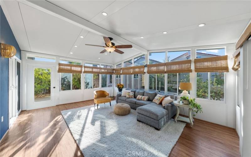 Light And Bright Sunroom.