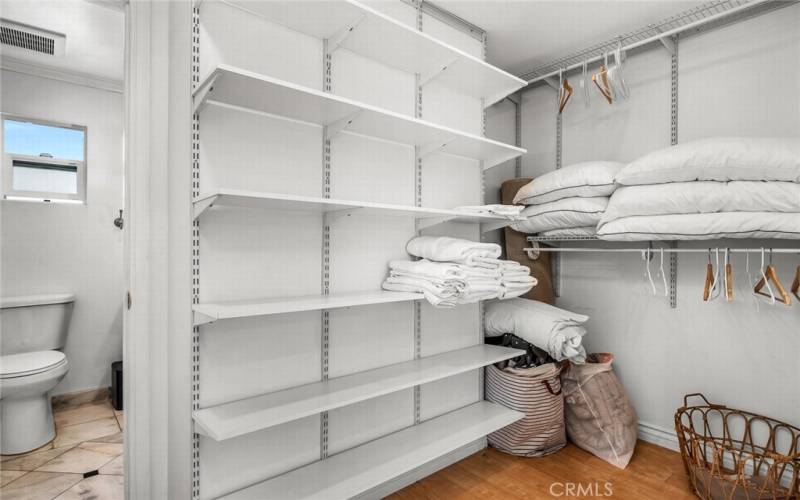 Closet with plenty of storage