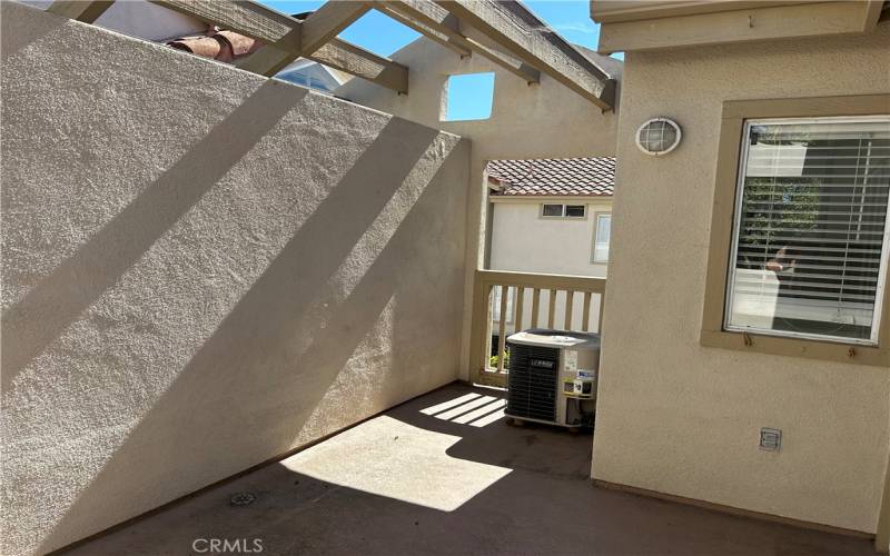 Larger balcony space for fresh air & privacy