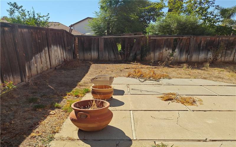 Backyard Patio