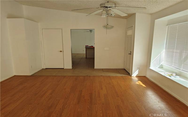 Entryway and possible dining area