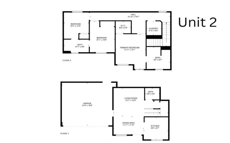 Floor Plan Unit B