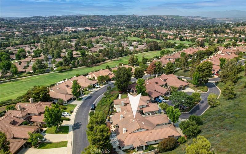 The Mesa Vista community sits perched above the very popular Par 71 championship golf course, San Juan Hills Golf Club.