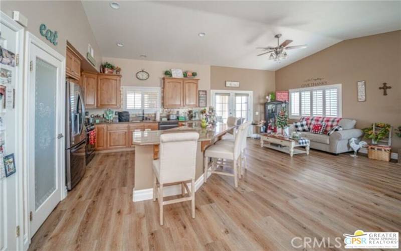 Open Concept Living Area