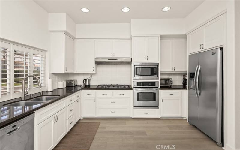 Remodeled kitchen.