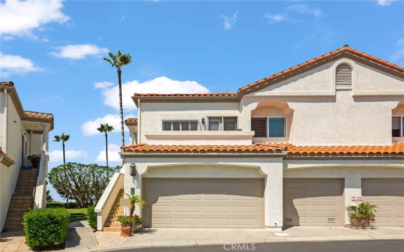 Upstairs unit over your garage.