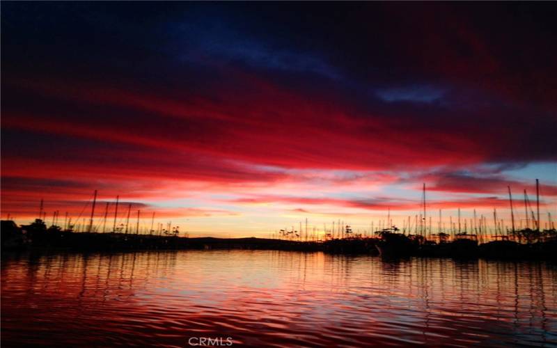 Morning Harbors are perfect for kayaking.