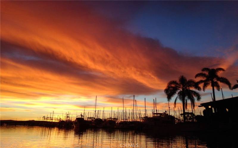 Or SUPing at the harbor - 7 minute drive.