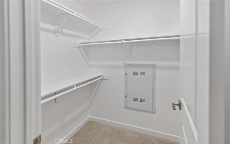 Primary Suite Walk-In Closet