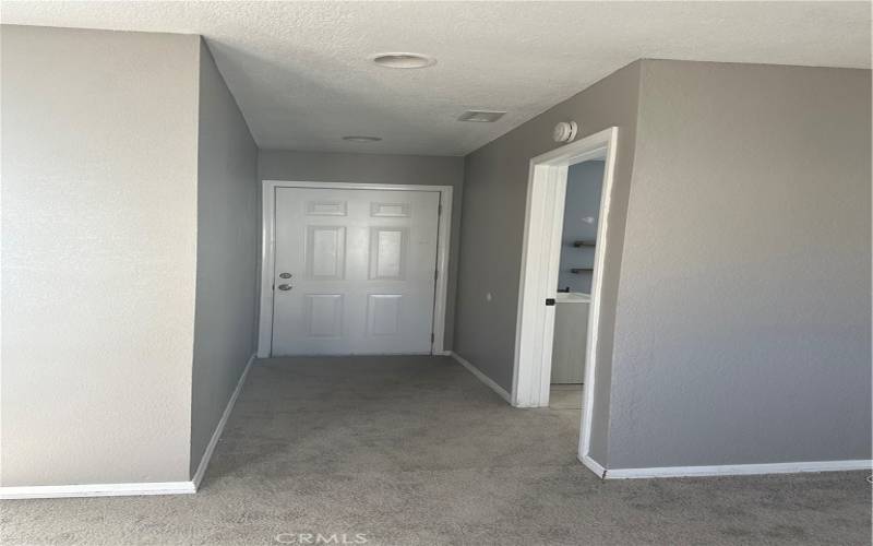 The access from master suite to backyard.  There is also access from the laundry room to the backyard.