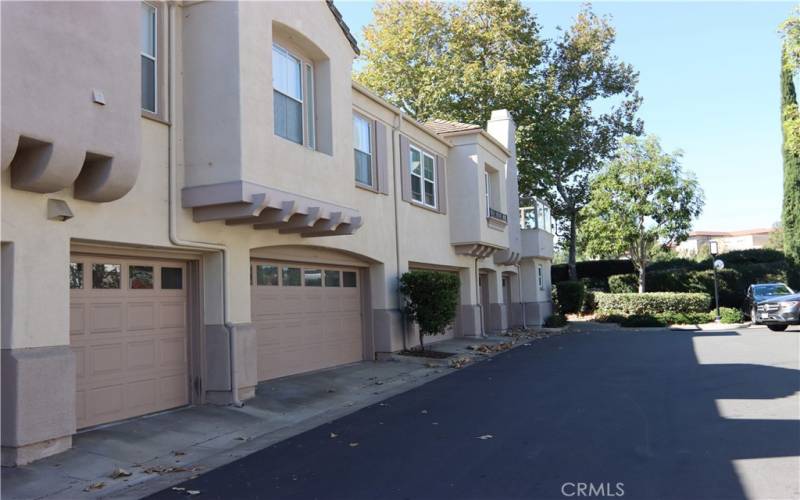 2-car garage with direct access