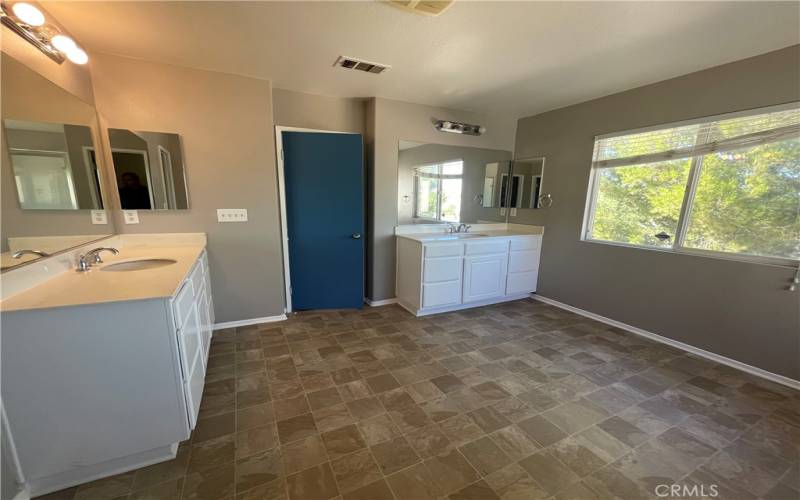 Master bathroom