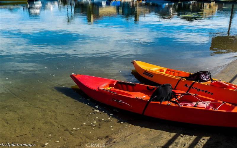 Coastal living, kayaking and paddle boarding year round.