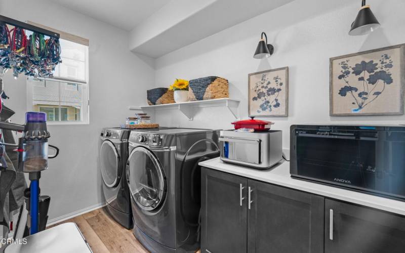 Laundry Room with Storage