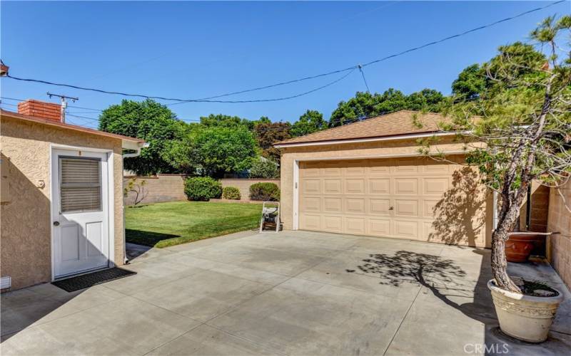 Two Car Detached Garage