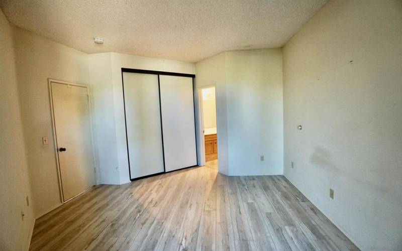 Primary bedroom with bathroom