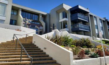 Building stairs entry view