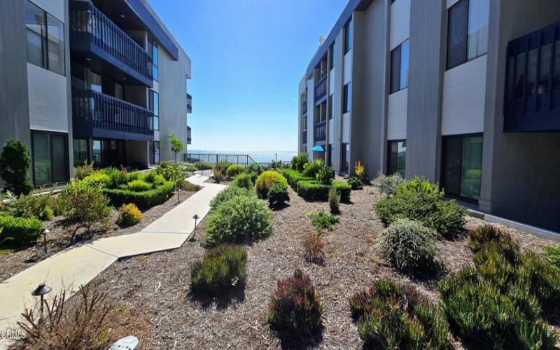 Middle courtyard