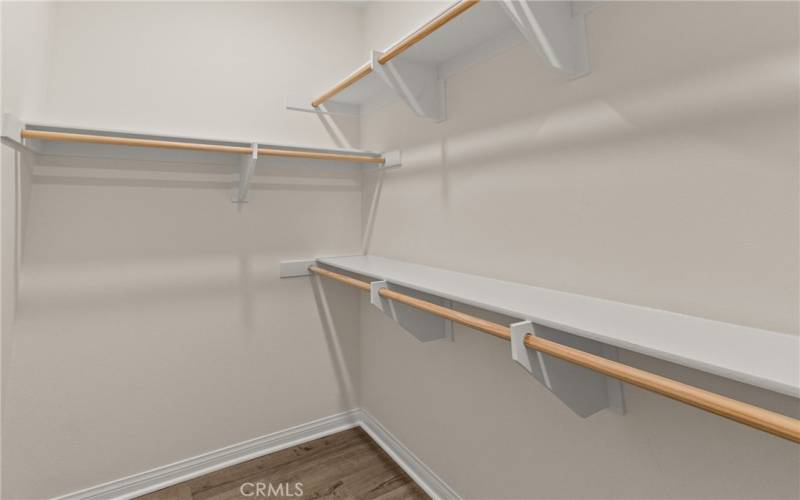 Primary Walk-In Closet