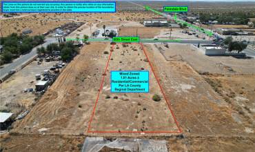 0 90th Street East, Littlerock, California 93543, ,Land,Buy,0 90th Street East,SR24220091