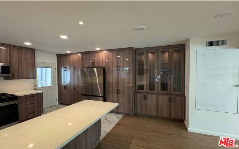 High Gloss Cabinets with Lights