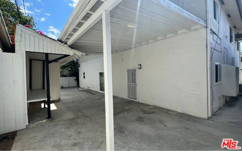 Expansive Private Covered Patio