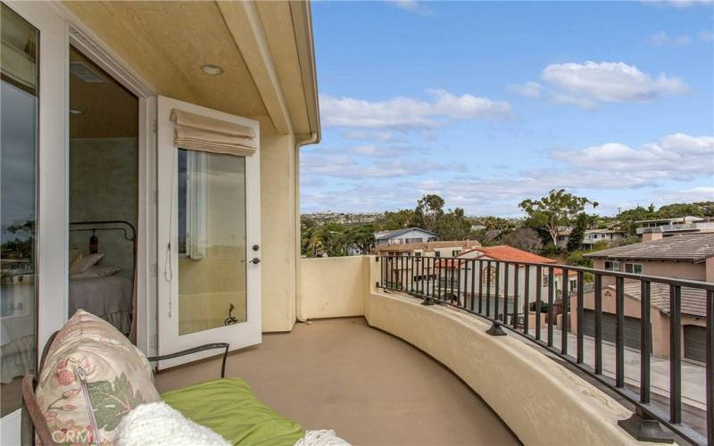 Balcony off of Master Suite