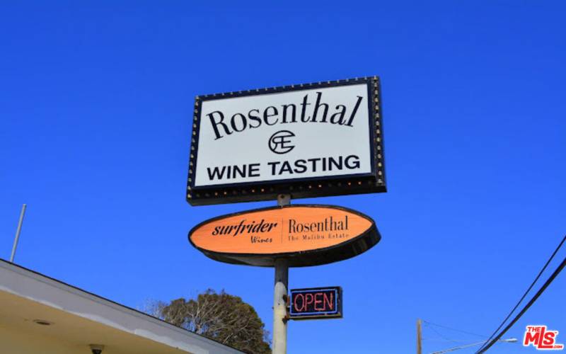 Rosenthal Wine Tasting