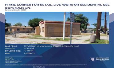 1003 W Rialto Ave, San Bernardino, California 92410, 2 Bedrooms Bedrooms, ,1 BathroomBathrooms,Residential,Buy,1003 W Rialto Ave,AR24220037