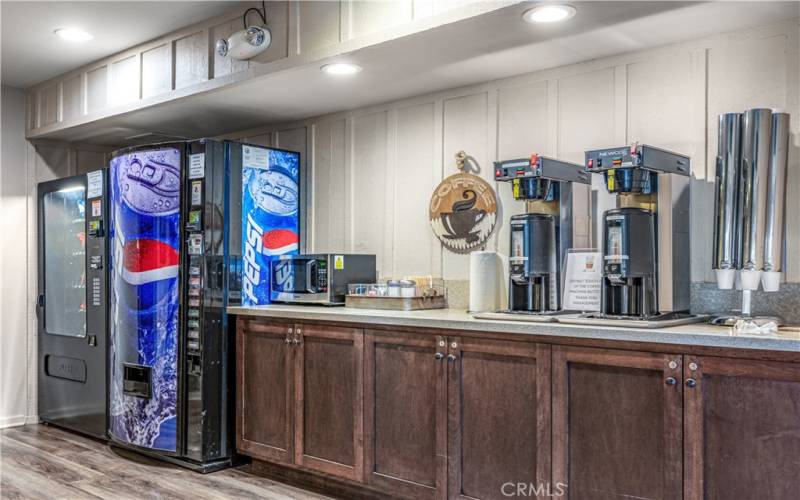 Coffee / Snack area Clubhouse