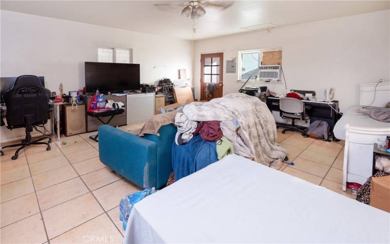 Back house living room