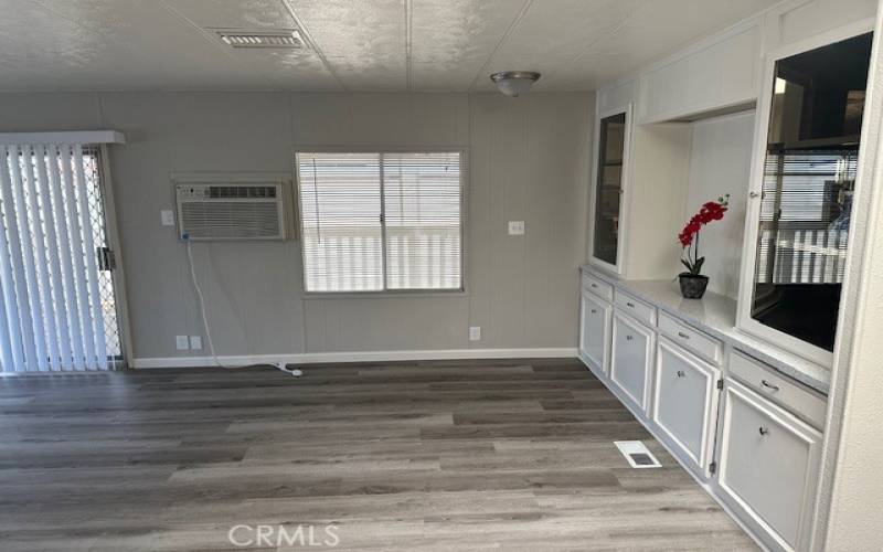 Dining Room with China Hutch.