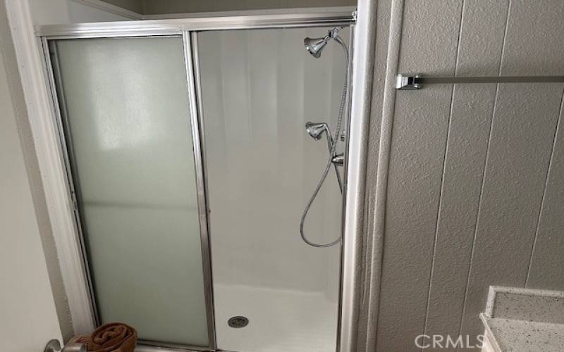 Master Bathroom with Walk-in Shower.