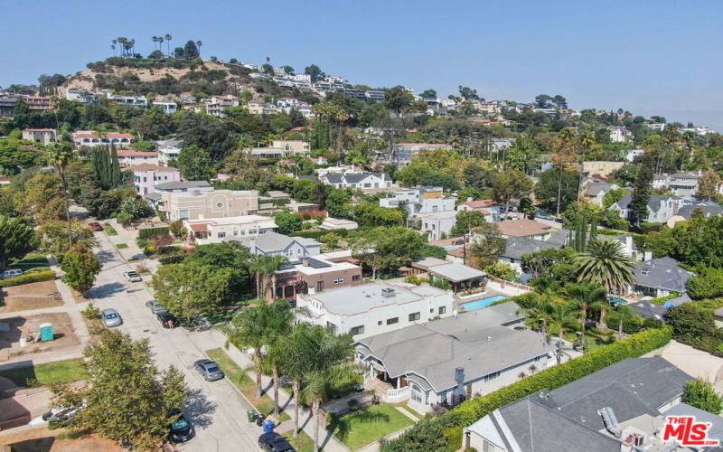 Los Feliz hills near Griffith Park