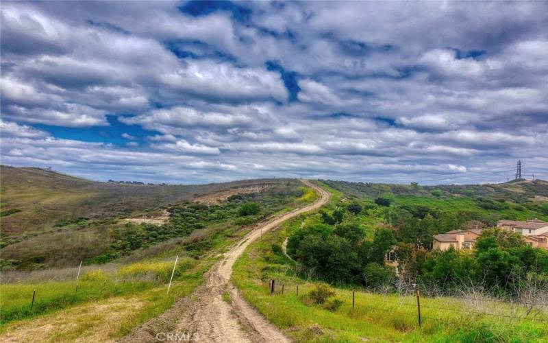 Hiking and biking trails ~