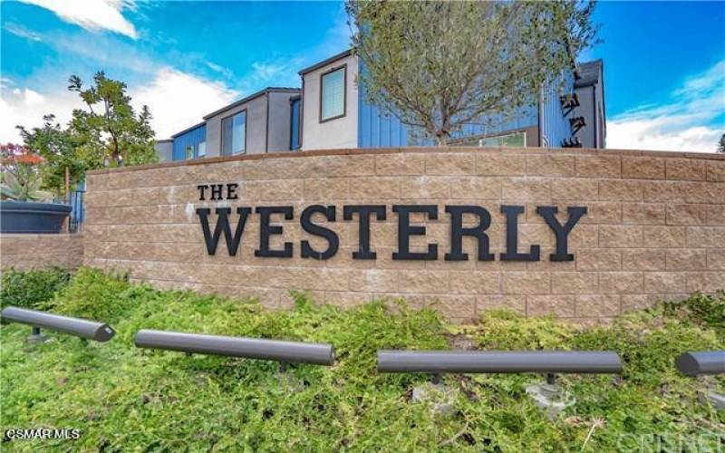 Westerly entrance