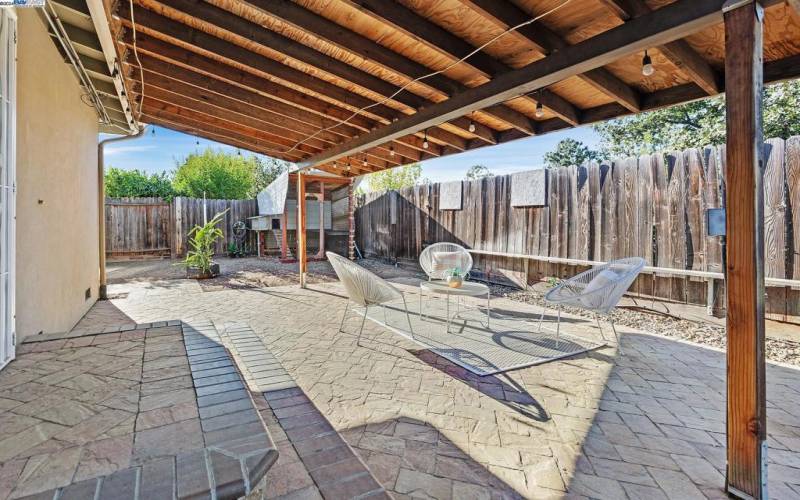 Patio Pavers & Chicken Coop