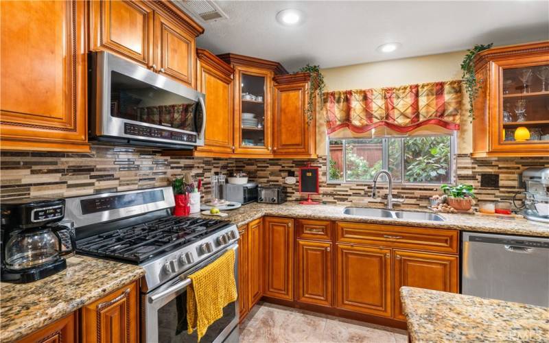 Remodeled kitchen