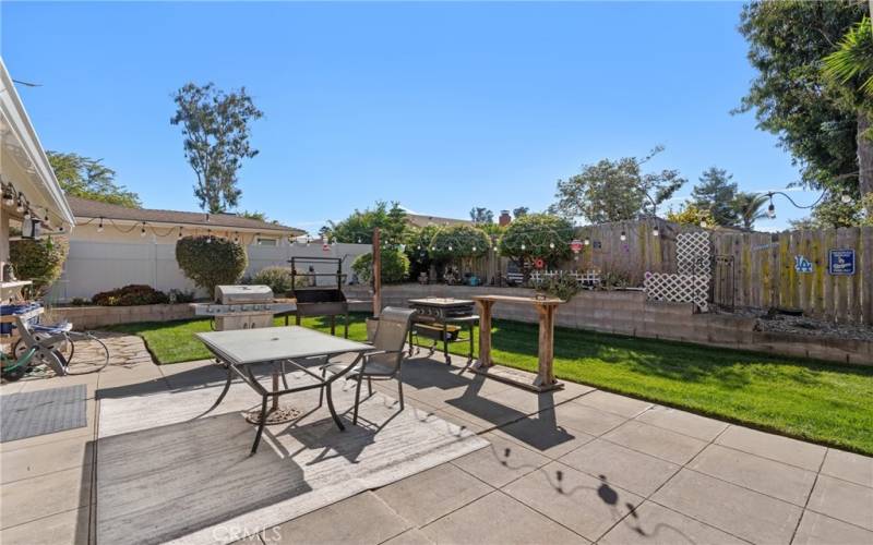 Back Yard & Patio