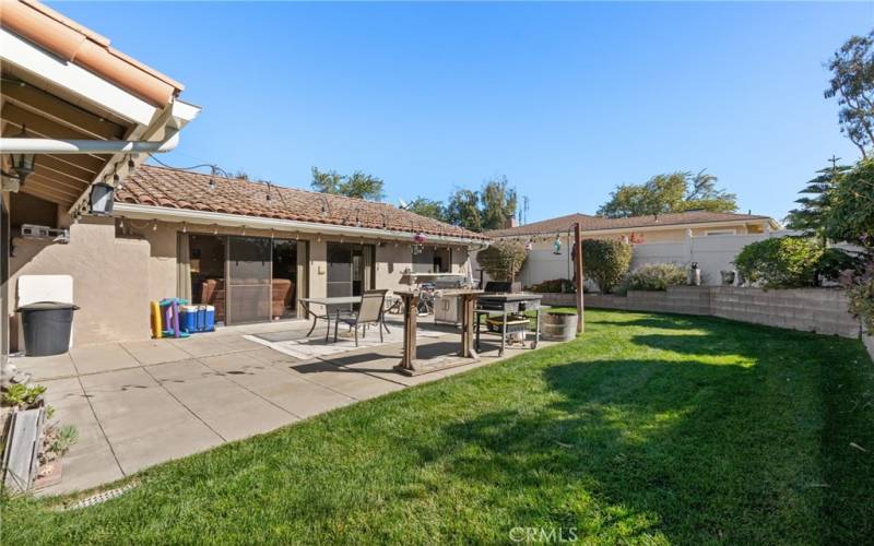 Back Yard & Patio