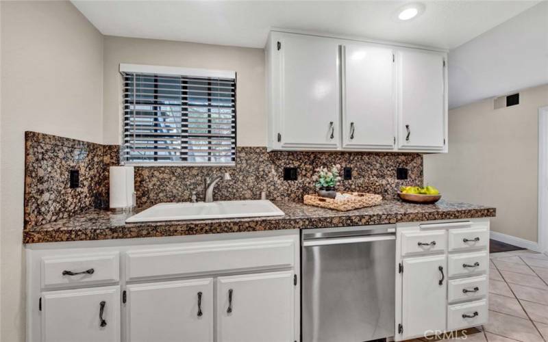 Love the window in the kitchen!