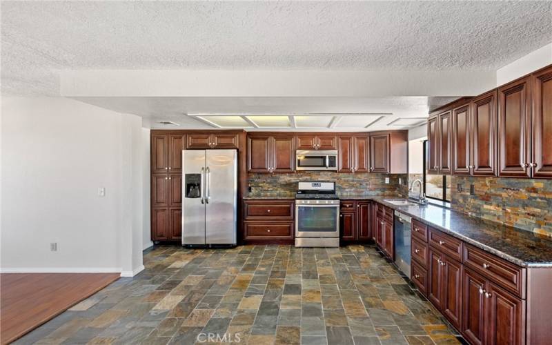 Kitchen with Granite Counters