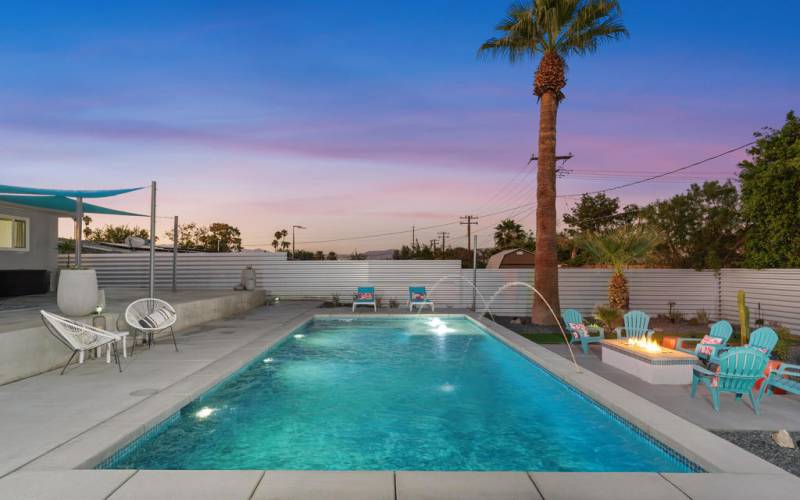 View of Back Yard & Pool