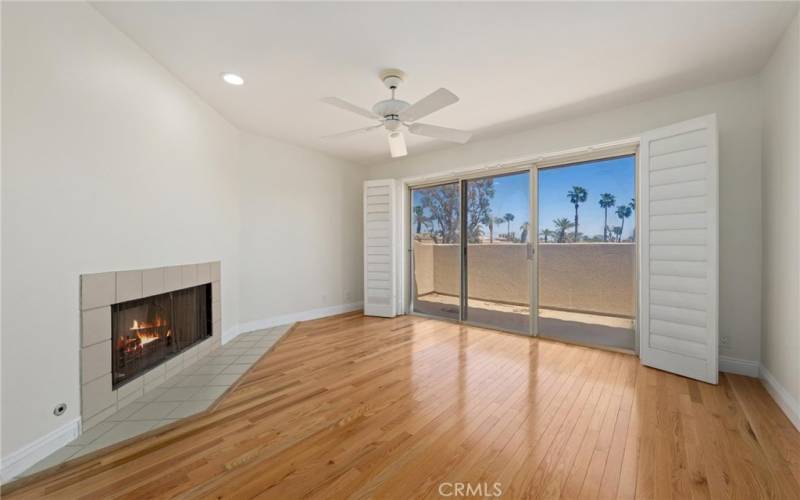 Family Room with Fireplace