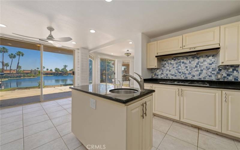 Kitchen with Lakeview