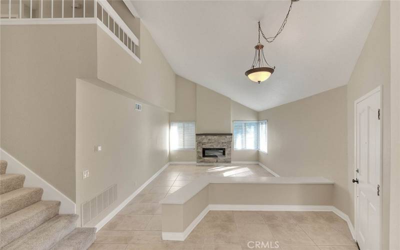 Foyer and Living room