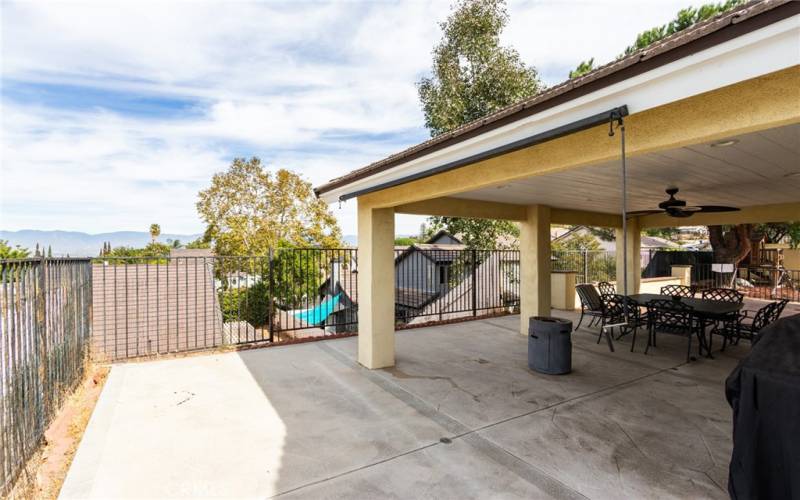 Backyard Patio View