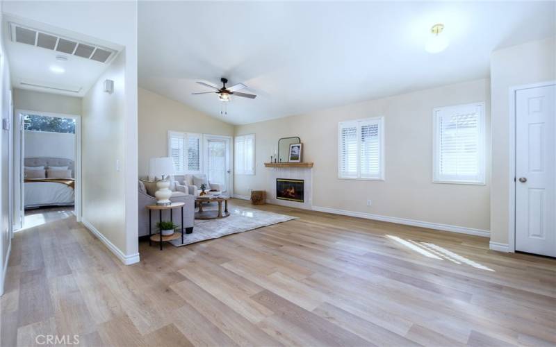 Large and open this floorplan is perfect for hosting guests!