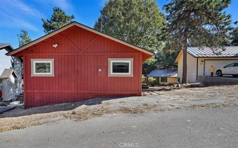 parking area next to house