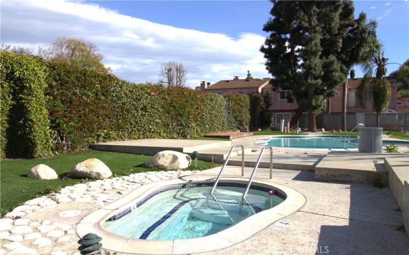 Community Pool and Jacuzzi